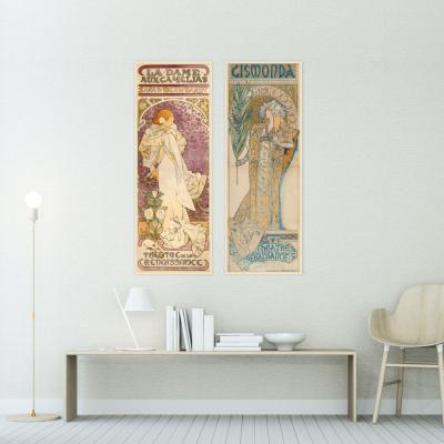 SET 2 CUADROS ALFONS MUCHA